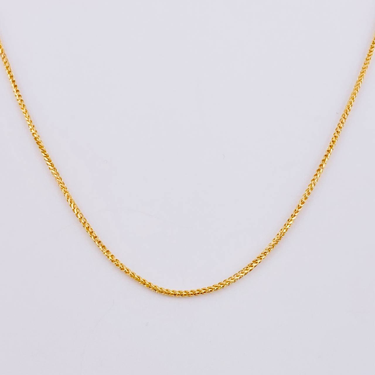 Cadena Franco 6.2 g / 60.7 cm / 1.3 mm Oro Amarillo 18K