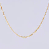 Cadena Escalera Plana 1.7 g / 44.9 cm / 1.4 mm Oro Amarillo 18K