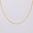 Cadena Escalera Plana 1.7 g / 50 cm / 1.6 mm Oro Amarillo 18K