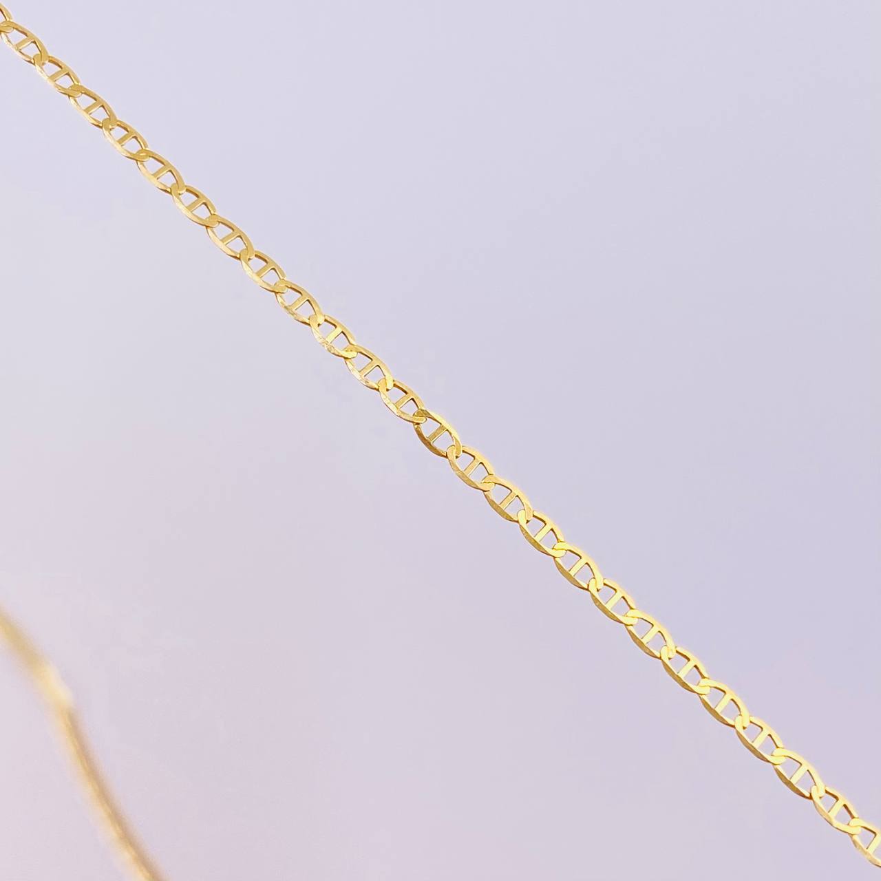 Cadena Escalera 5.8 g / 60 cm / 2.3 mm Oro Amarillo 18K
