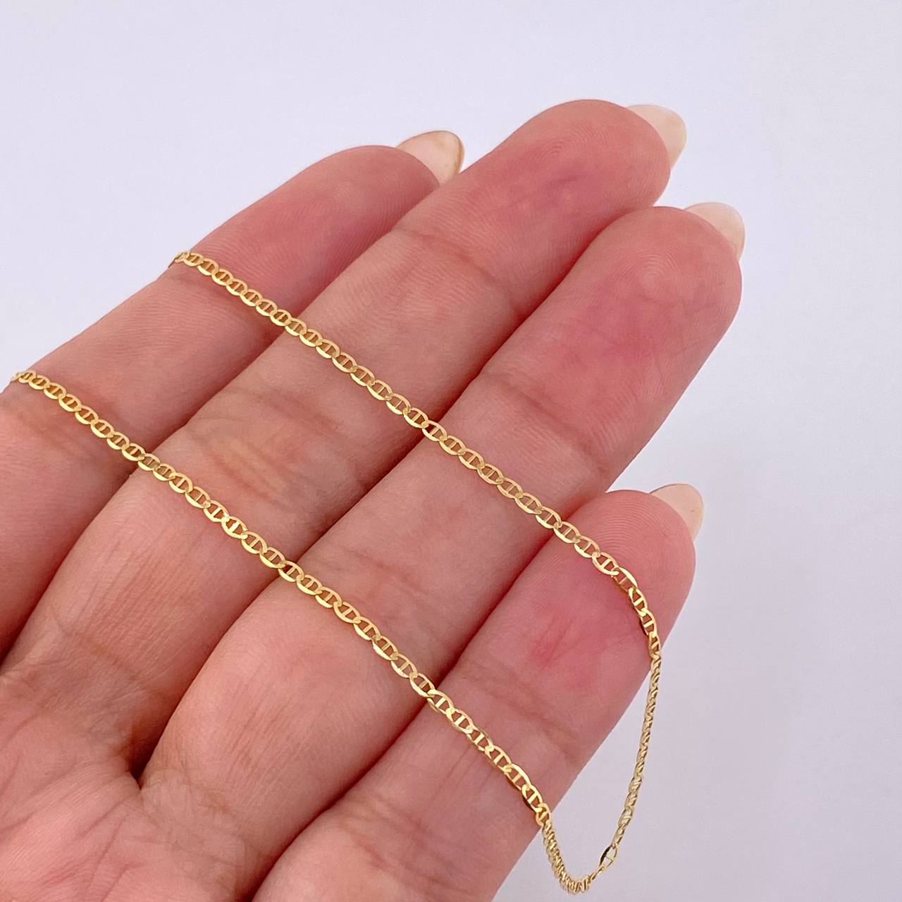 Cadena Escalera 5.35 g / 60 cm / 2.3 mm Oro Amarillo 18K