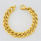 Pulso Cubano 18.85 g / 20.5 cm / 12.4 mm Oro Amarillo 18K