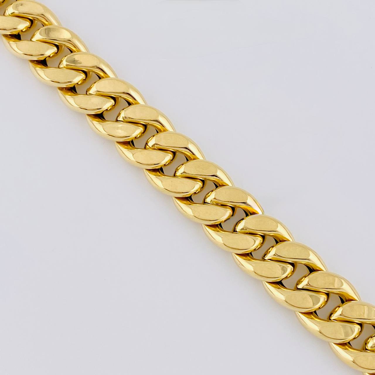 Pulso Cubano 13.1 g / 20.5 cm / 10.8 mm Oro Amarillo 18K