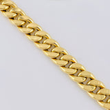 Pulso Cubano 13.1 g / 20.5 cm / 10.8 mm Oro Amarillo 18K