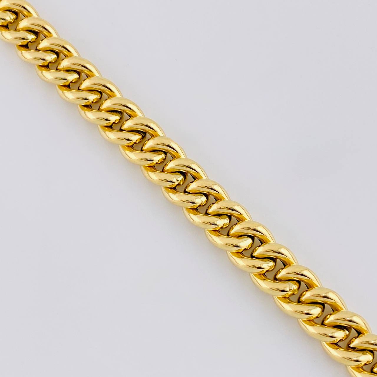 Pulso Cubano 10 g / 20.5 cm / 8.4 mm Oro Amarillo 18K