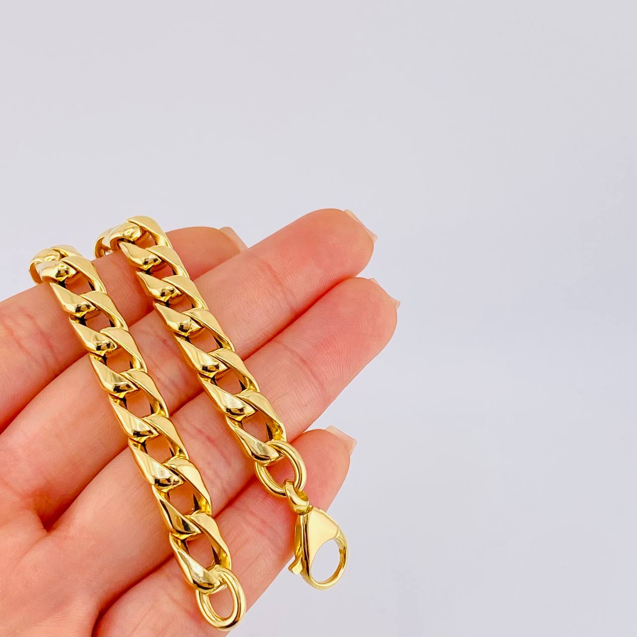 Pulso Panzer 8.75 g / 21.5 cm / 7.8 mm Oro Amarillo 18K