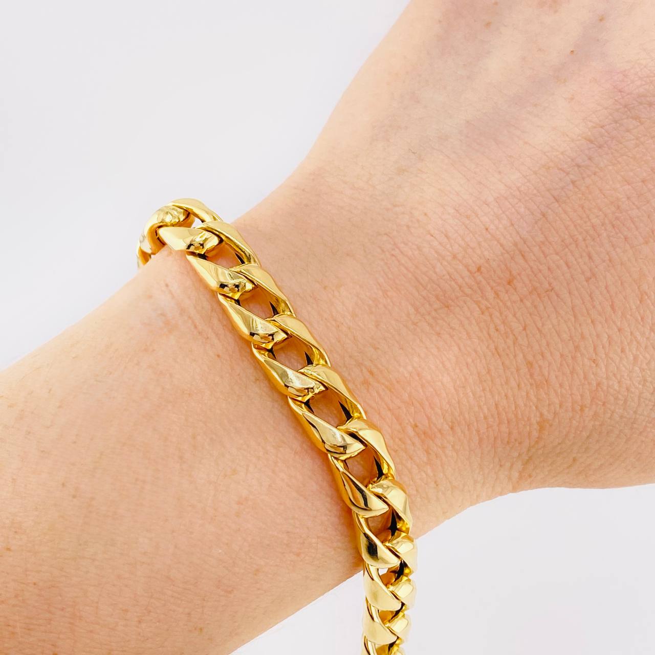 Pulso Panzer 8.75 g / 21.5 cm / 7.8 mm Oro Amarillo 18K
