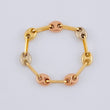 Anillo Gc 0.55 g / T5 3/4 - 5 1/2 Tres Oros 18K