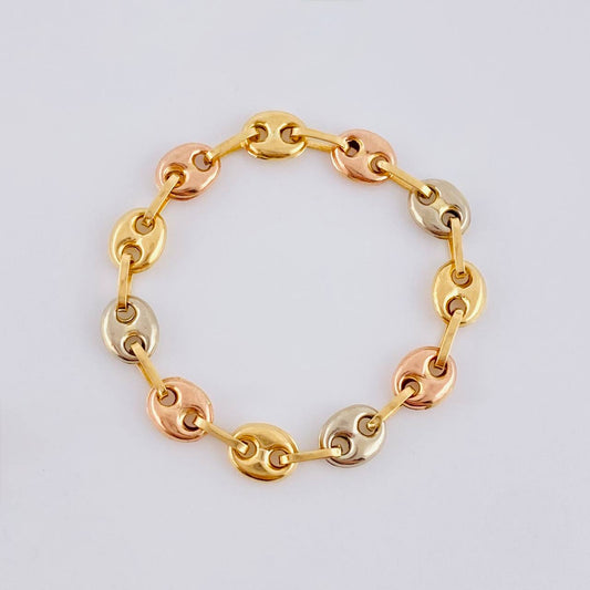 Anillo Gc 1 g / T16 - 15 3/4 Tres Oros 18K