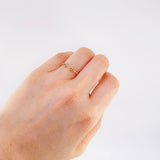 Anillo Gc 0.55 g / T5 3/4 - 5 1/2 Tres Oros 18K