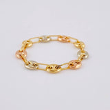 Anillo Anillo Gc 0.55 g / T8 - 7 3/4 Tres Oros 18K