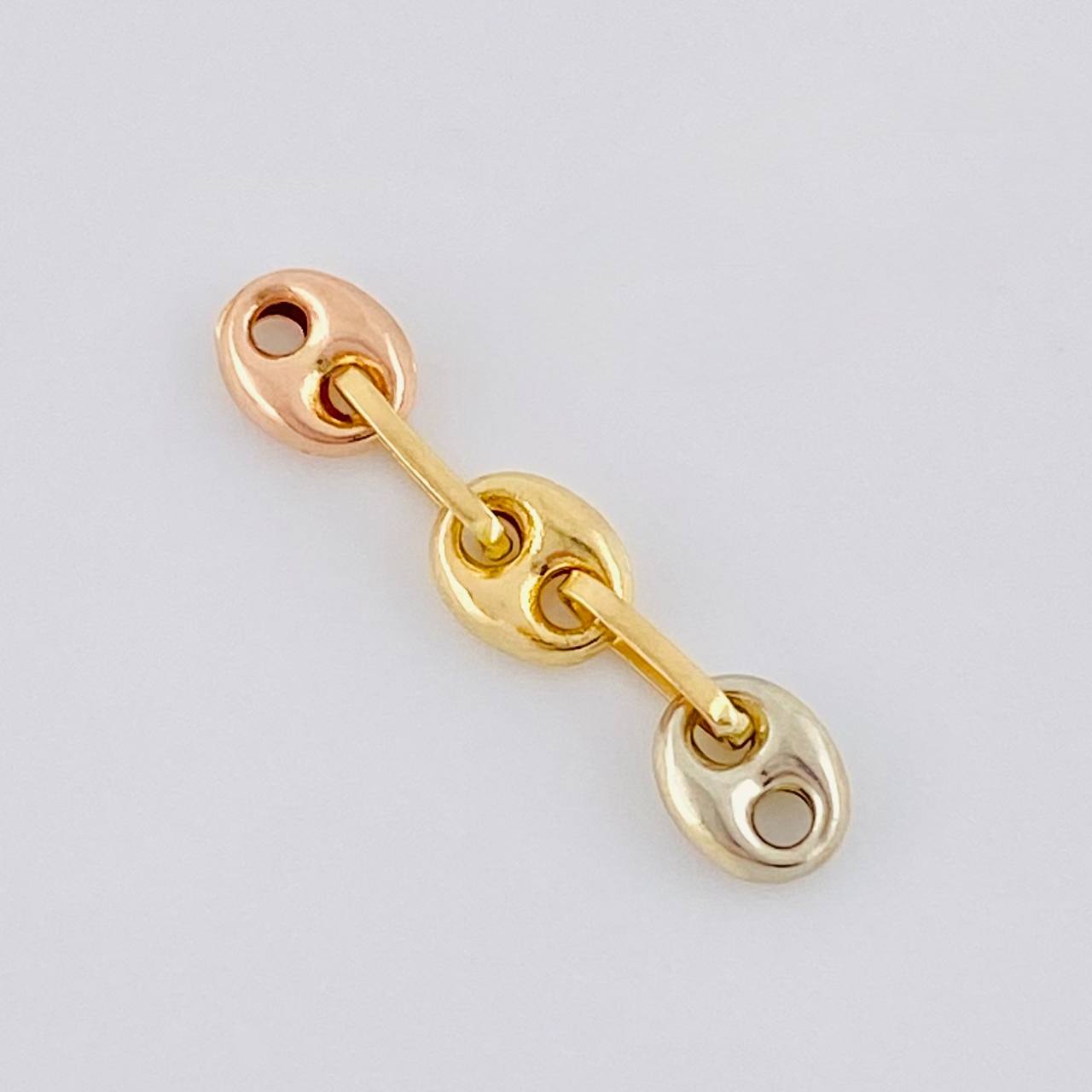 Herraje Retazo Gc 0.15 g / 1.7 cm Tres Oros 18K