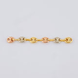 Herraje Retazo Gc 0.5 g / 4.2 cm Tres Oros 18K
