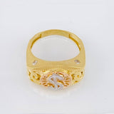 Anillo Dólar Cubano 7.75gr / T10 1/4 / Tres Oros 18K