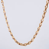Cadena Rustica Espiga 9.6gr / 47.5cm / 4.9mm Oro Rosa 18K ©