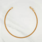 Pulso Chino 2.75gr / 19.7cm / 2mm Oro Amarillo Nac.Esp. 18K &