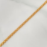 Pulso Chino 2.8gr / 19.5cm / 1.95mm Oro Amarillo 18K