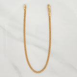 Pulso Chino 2.8gr / 19.5cm / 1.95mm Oro Amarillo 18K