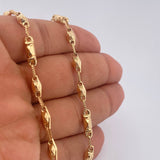 Cadena Rustica Piramide 11.35gr / 61cm / Oro 18K $