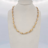 Cadena Rustica Piramide 11.35gr / 61cm / Oro 18K $