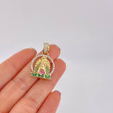 Dije Virgen de Guadalupe en Relieve 7.05g / 3cm Oro Amarillo 18K