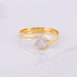 Anillo Solitario 2.2g / T5 3/4 Oro Amarillo 18K