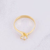 Anillo Solitario 2.2g / T5 3/4 Oro Amarillo 18K