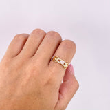 Anillo Solitario Unión 2.3g / T6 1/4 Oro Amarillo 18K