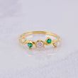Anillo Pétalo 1.3g / T6 3/4 Oro Amarillo 18K