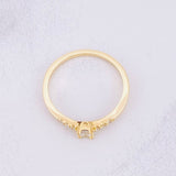 Anillo Solitario Dulzura 2.15g / T7 3/4 Oro Amarillo 18K