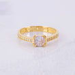 Anillo Solitario 1.95g / T5 3/4 Oro Amarillo 18K