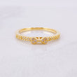 Anillo Moño Deluxe 2.45g / T7 1/2 Oro Amarillo 18K