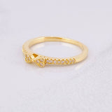 Anillo Moño Deluxe 2.45g / T7 1/2 Oro Amarillo 18K