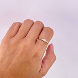 Anillo Piedra de Amor 2.1g / T7 1/4 Oro Amarillo 18K