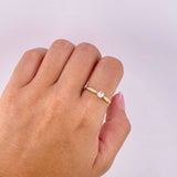 Anillo Solitario 1.55g / T7 3/4 Oro Amarillo 18K