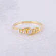 Anillo Trio Deluxe 1.5g / T7 3/4 Oro Amarillo 18K