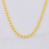 Cadena Escalera 2.75g / 50cm / 2.8mm Oro Amarillo 18K