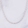 Cadena Morse Diamantada 6.25g / 45cm / 2mm Oro Blanco 18K