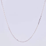 Cadena Aro Seguido 3.65g / 45cm / 1.5mm Oro Blanco 18K