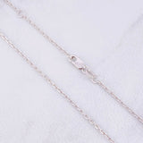 Cadena Aro Seguido 3.65g / 45cm / 1.5mm Oro Blanco 18K