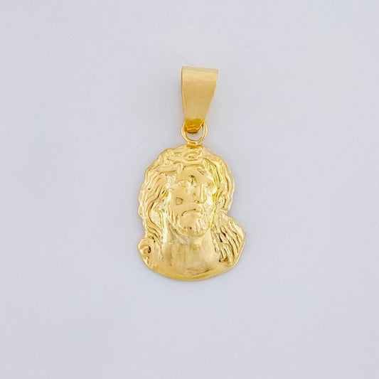 Dije Rostro Cristo 0.85g / 2.2cm Oro Amarillo 18K