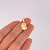 Dije Rostro Cristo 0.85g / 2.2cm Oro Amarillo 18K