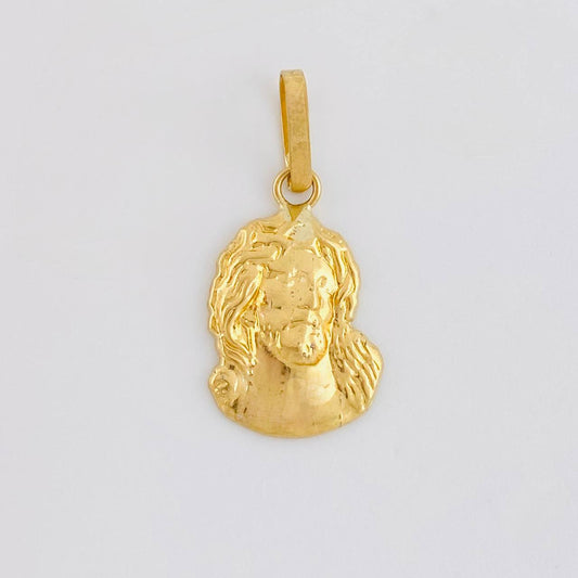 Dije Rostro Cristo 0.8g / 2.2cm Oro Amarillo 18K