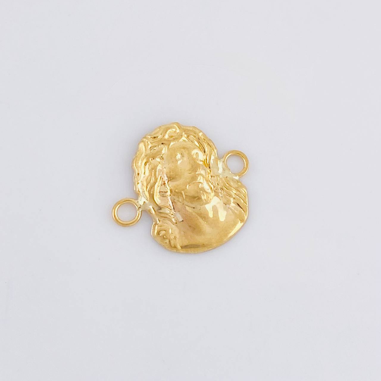 Herraje Rostro Cristo 0.7g / 1.5cm Oro Amarillo 18K