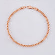 Pulso Franco 5.2g / 20cm / 2.8mm Oro Rosa 18K