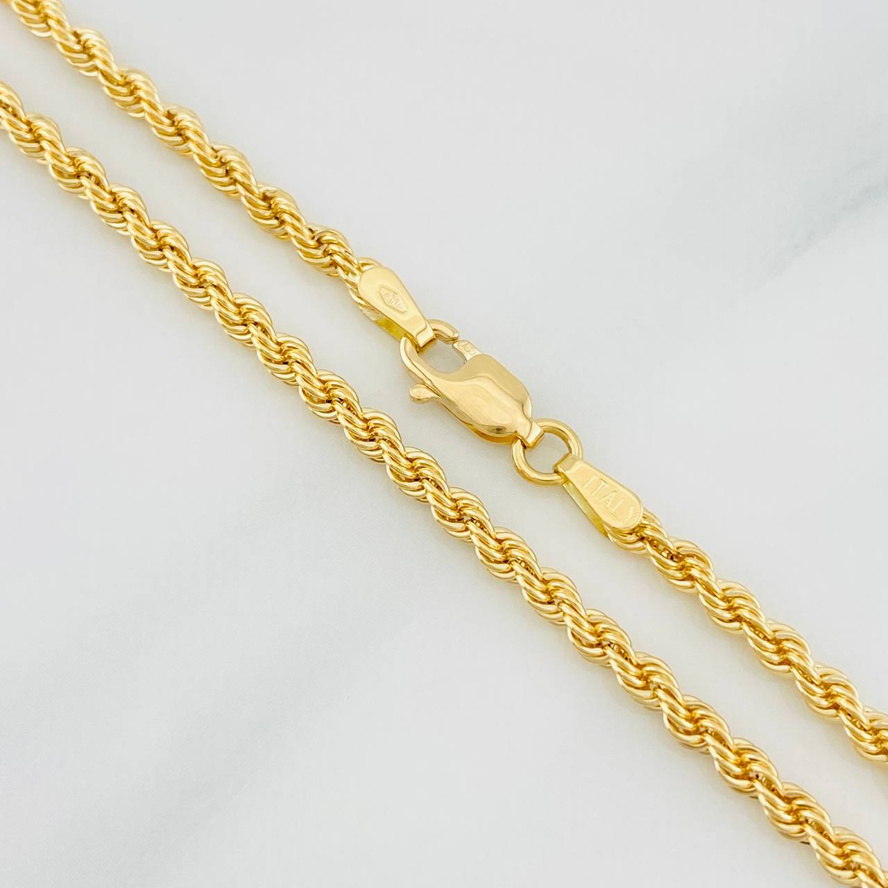 Cadena Lazo 6.25g / 60cm / 2.7mm Oro Amarillo 18K
