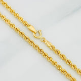 Cadena Lazo 5.35g / 60cm / 2.7mm Oro Amarillo 18K