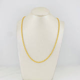 Cadena Lazo 6.15g / 60cm / 2.6mm Oro Amarillo 18K