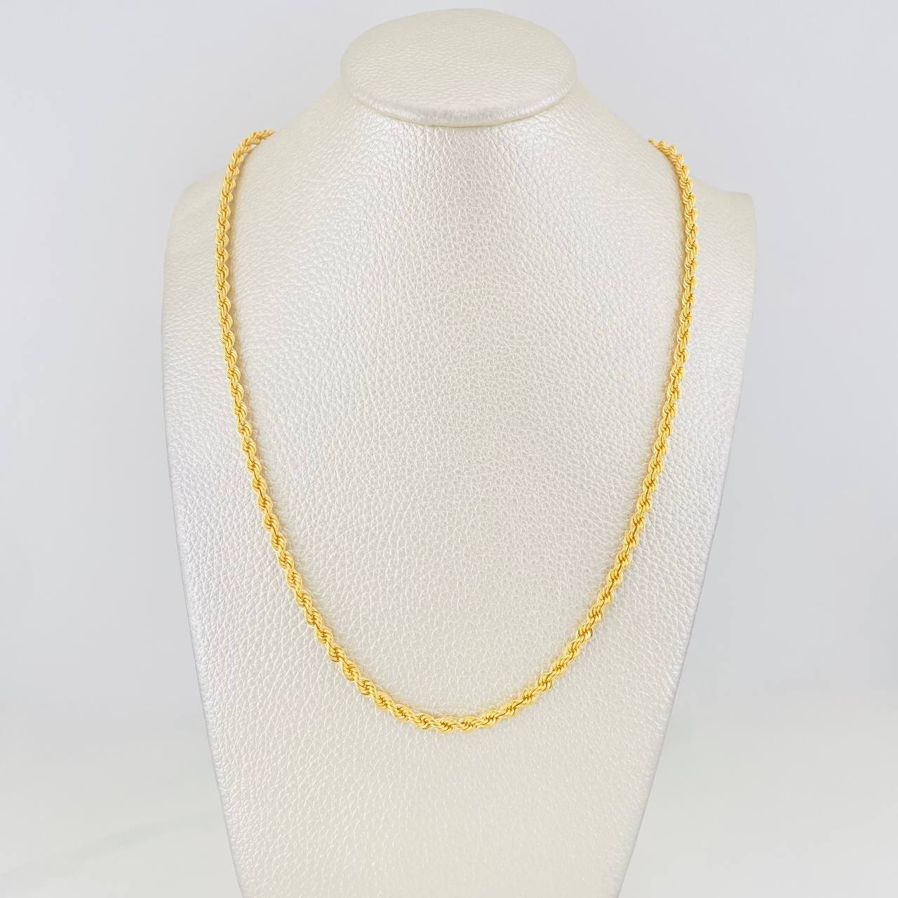 Cadena Lazo 8.65g / 60cm / 3.2mm Oro Amarillo 18K