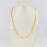Cadena Lazo 8.6g / 60cm / 3.2mm Oro Amarillo 18K